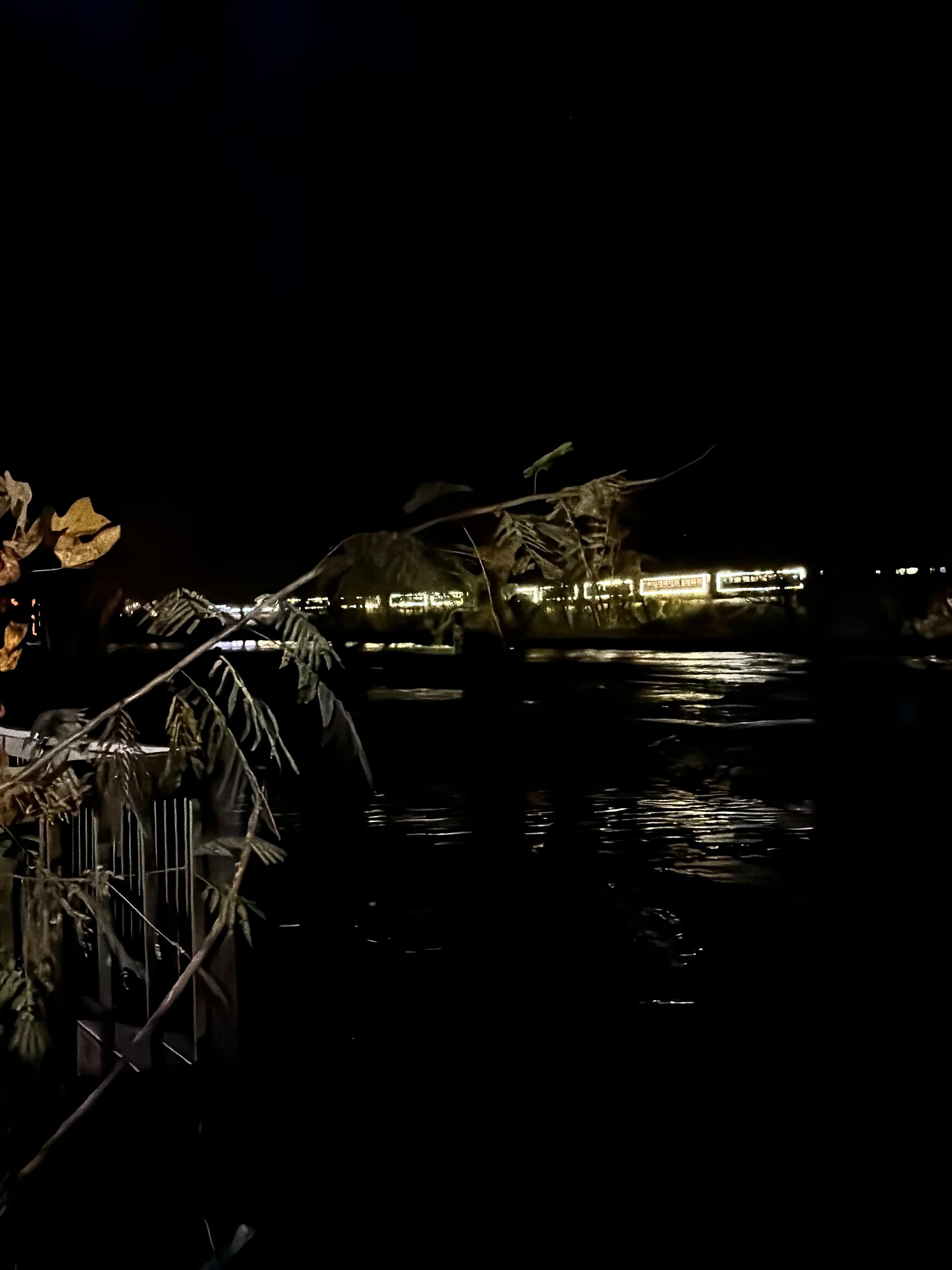 View from cabin of Polar exspress