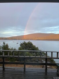 View from deck after an afternoon rain.