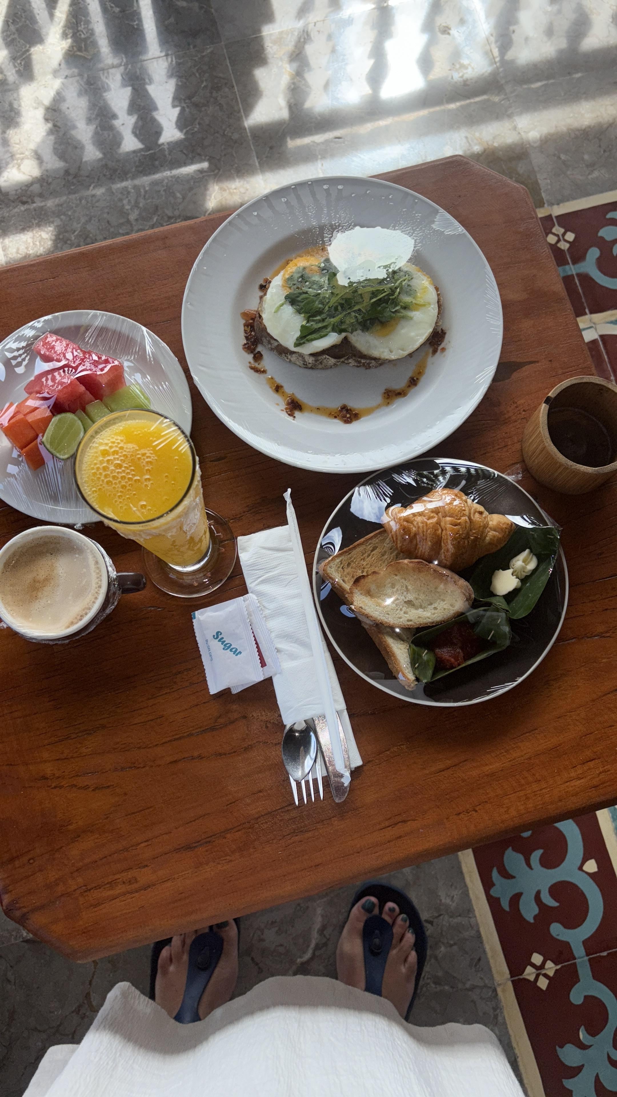 Room service breakfast 