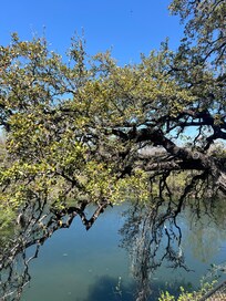 View from our private balcony