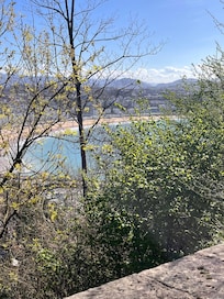 View from the top of the hill overlooking San Sebastian