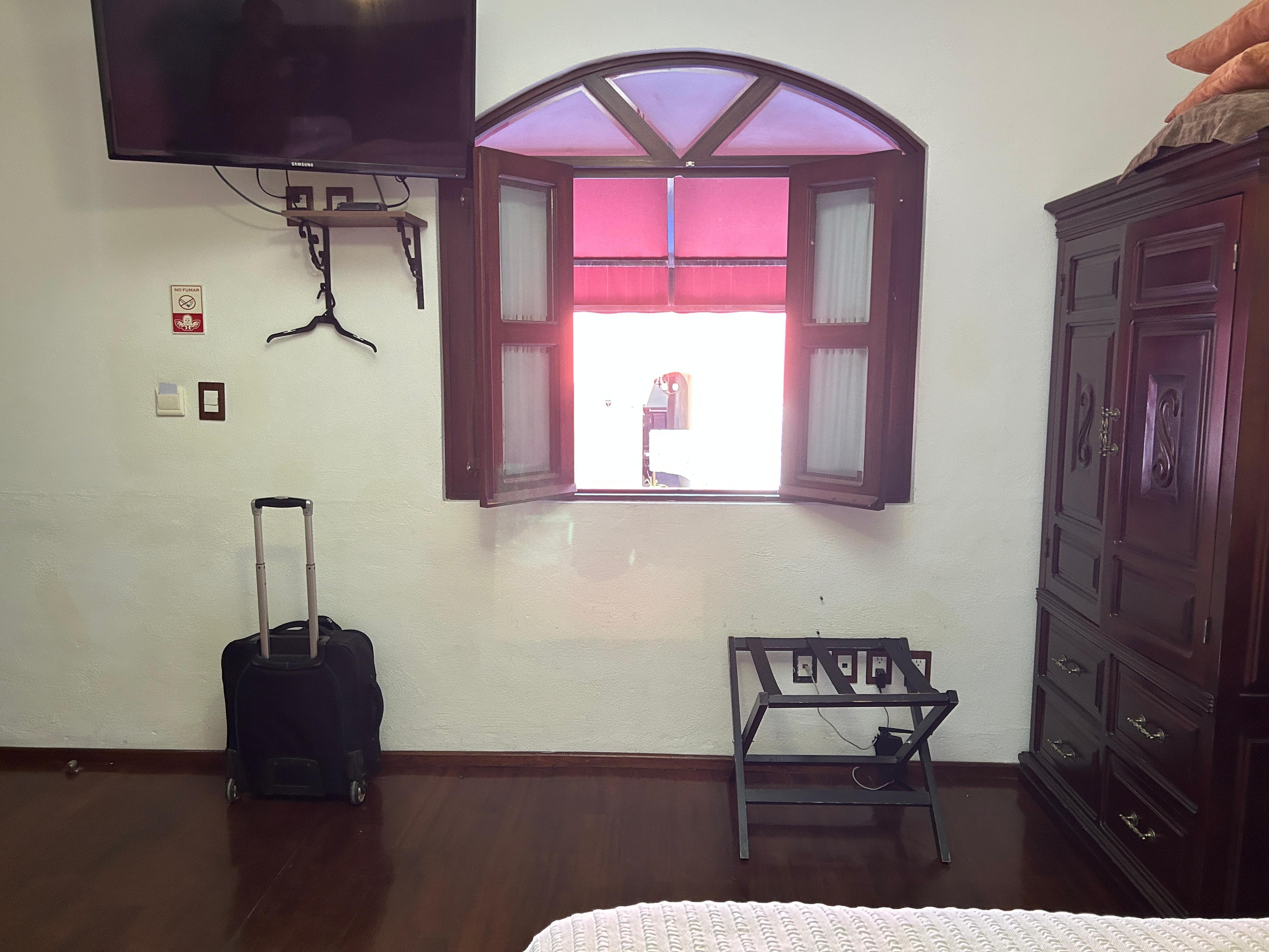 room window to courtyard