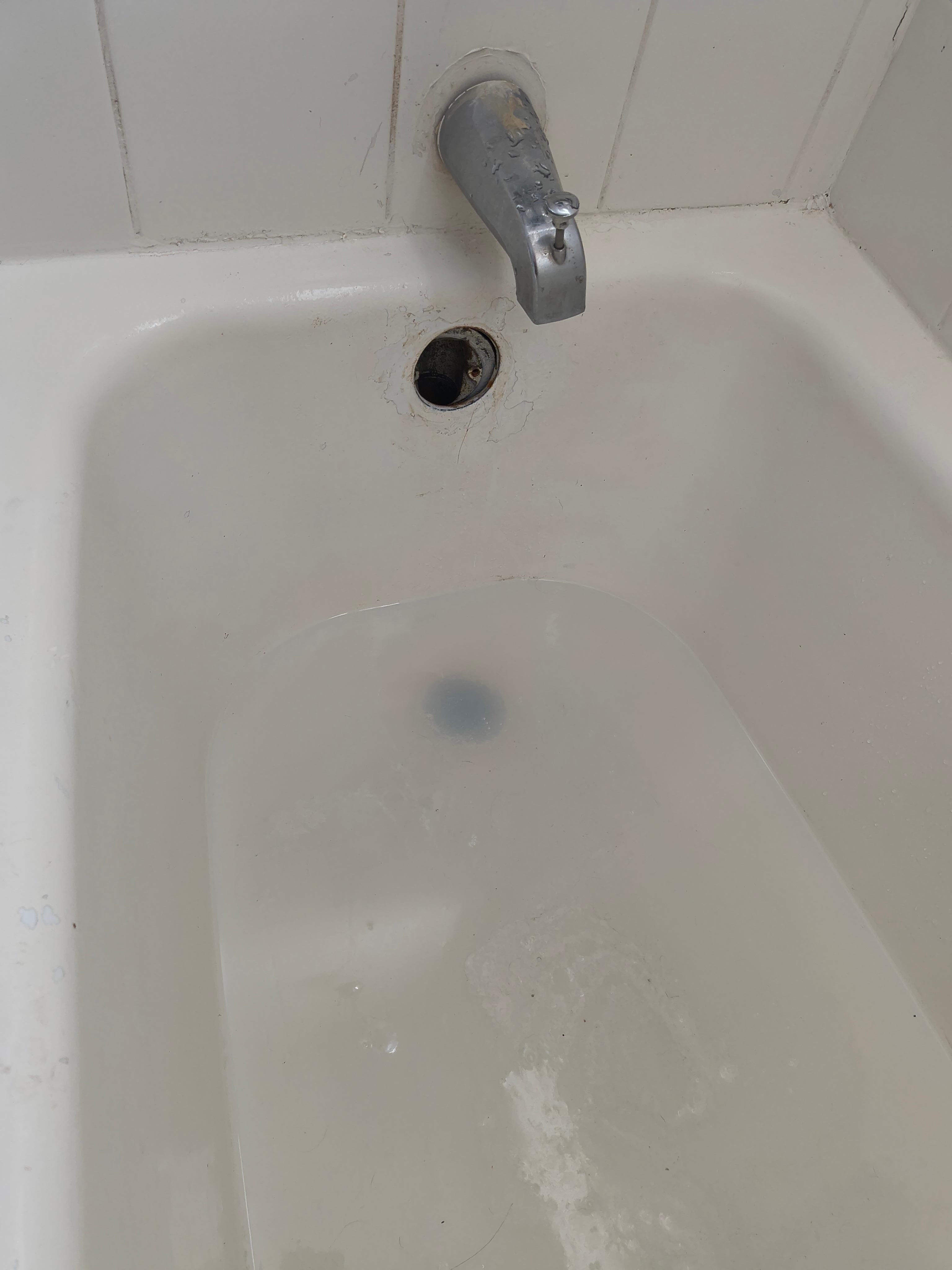 Tub didn't drain