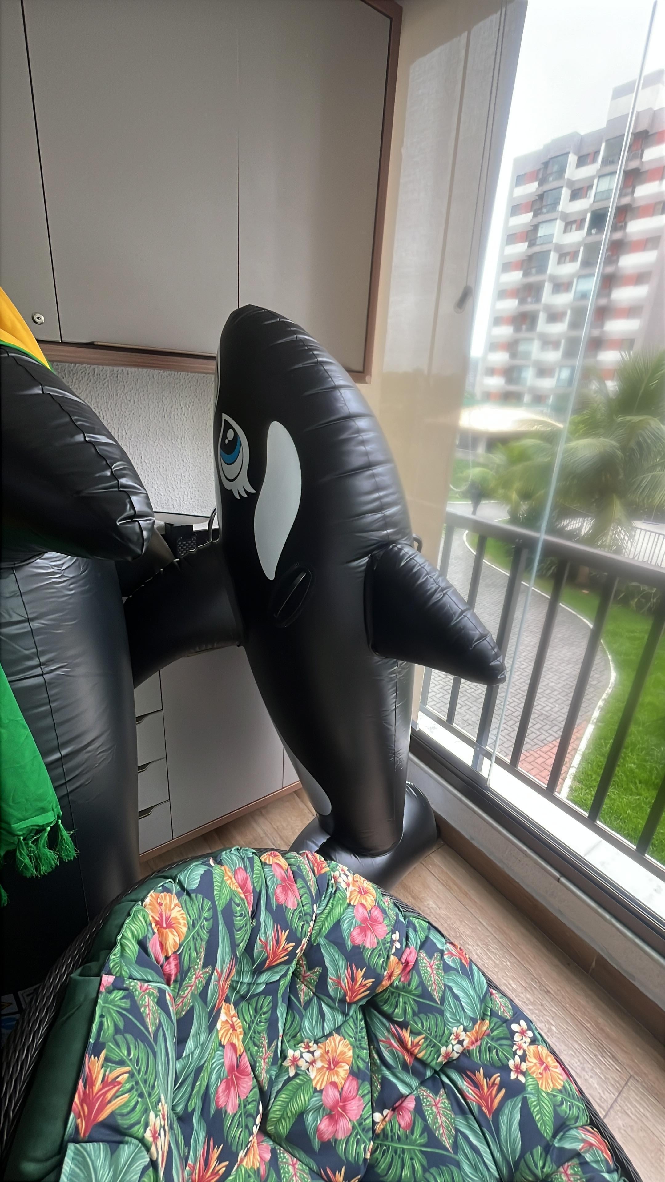 Infelizmente não foi possível utilizar essas boias por contas das regras do condomínio. 