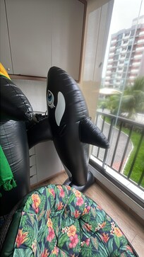 Infelizmente não foi possível utilizar essas boias por contas das regras do condomínio.