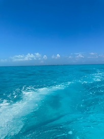 Blue water