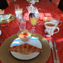 Just part of a wonderful homemade breakfast.