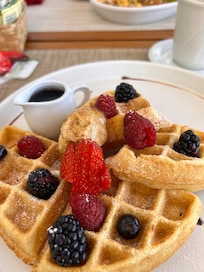 Breakfast was delicious