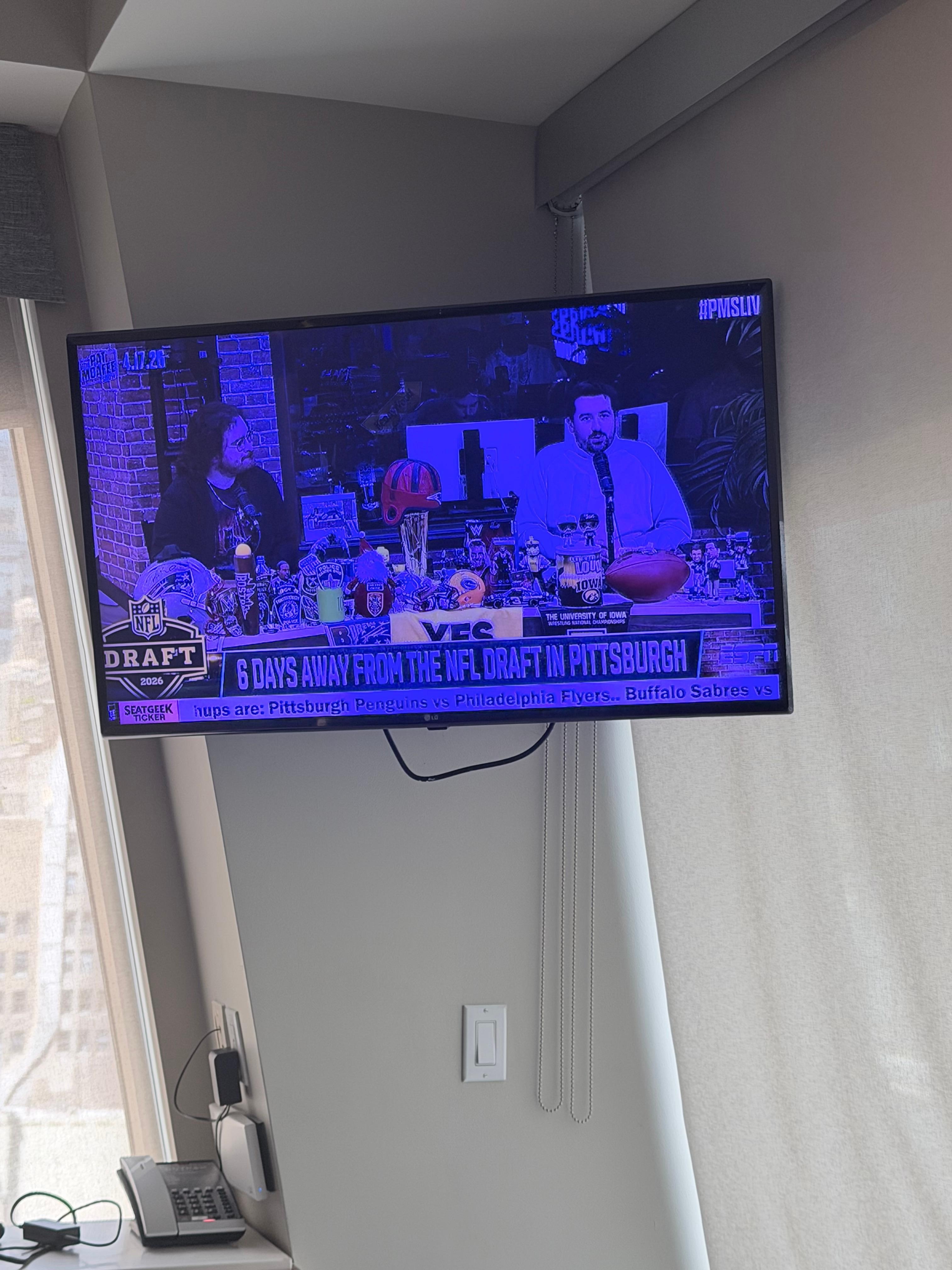 every channel... blue. 