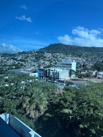 View of Tegu from our hotel window