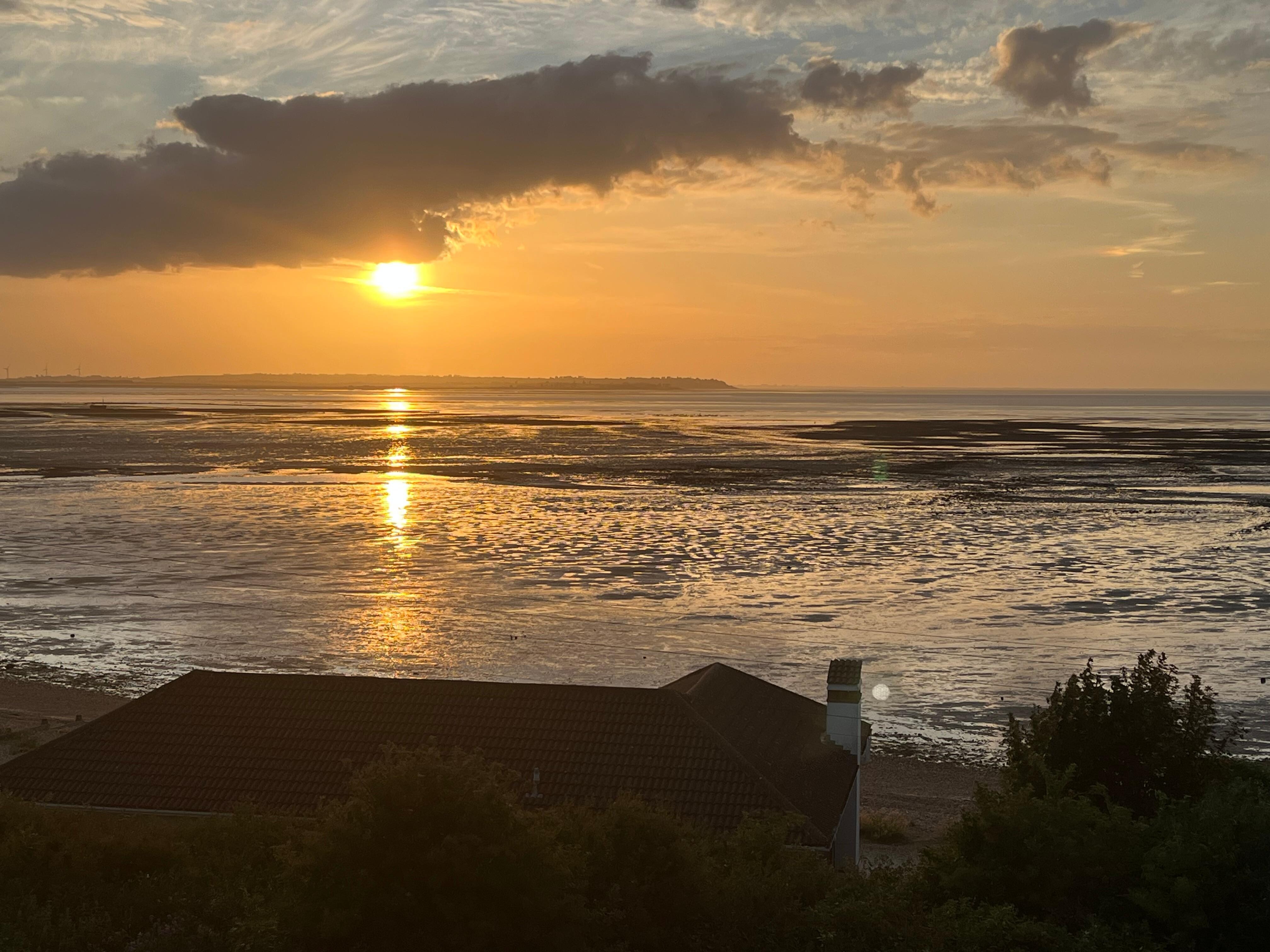 One of many beautiful sunsets we saw