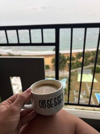 They had coffee supplies so it made it easier for me in the morning!