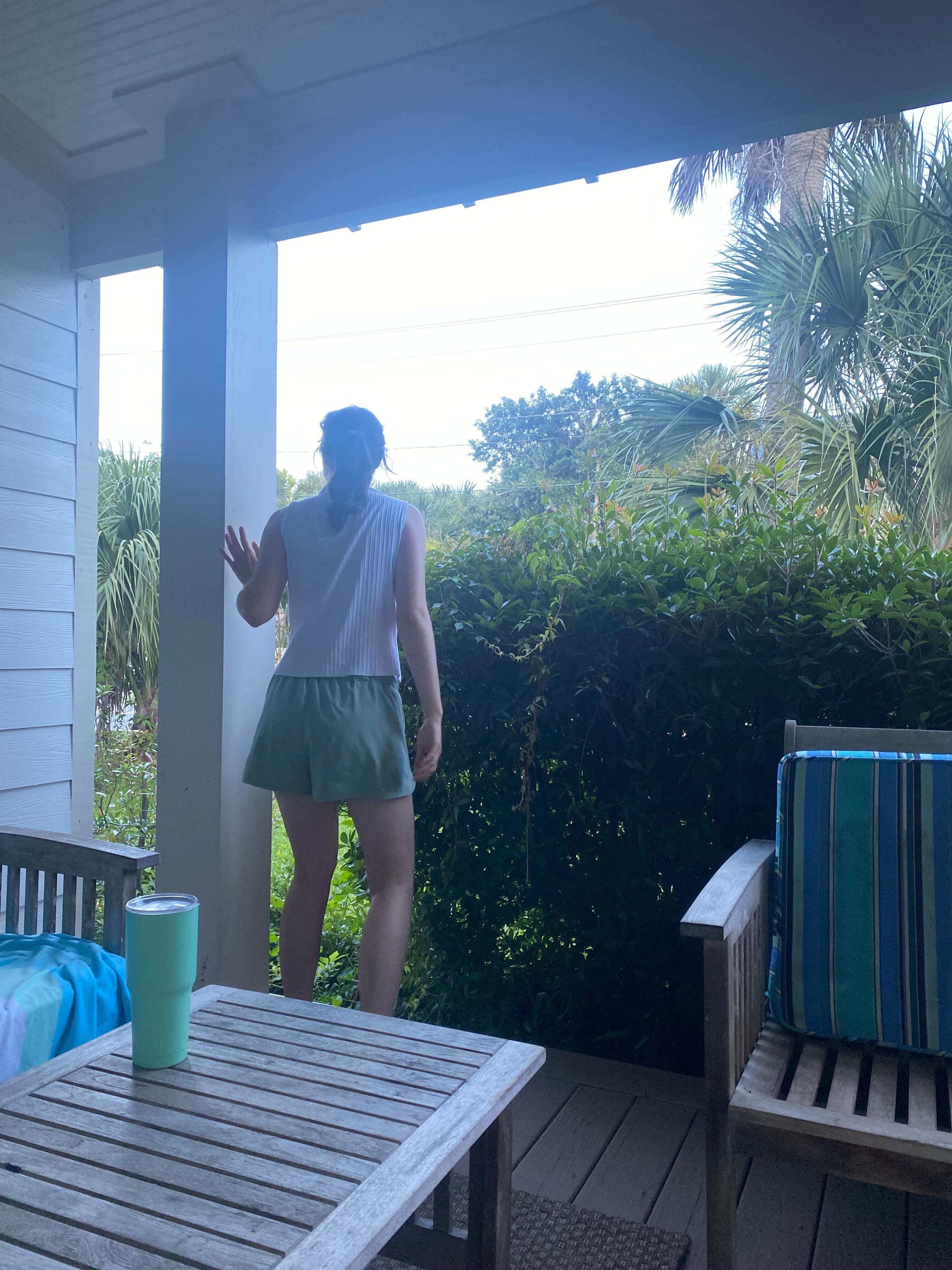 Front porch 