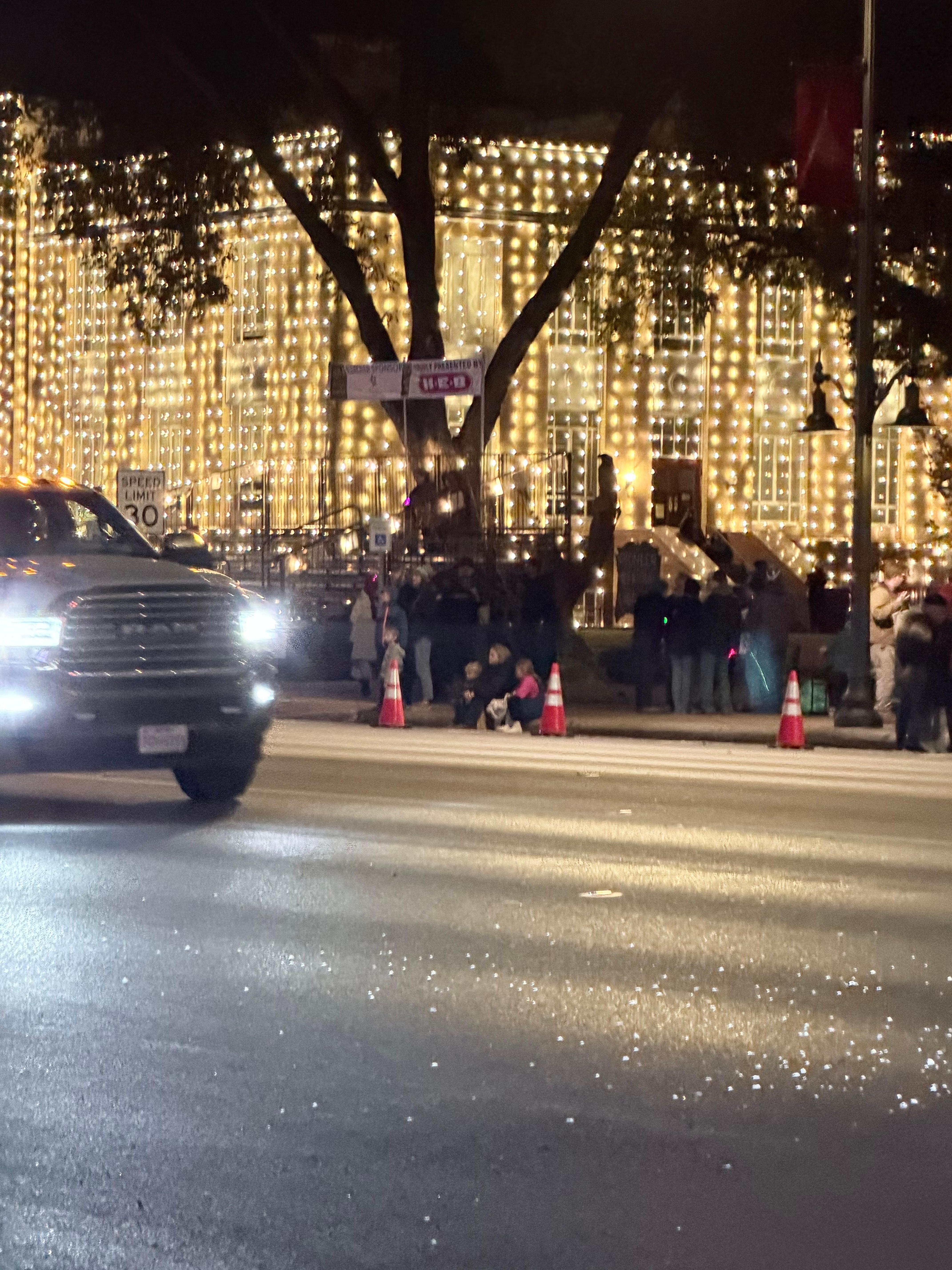 Downtown Fredericksburg at Christmas 