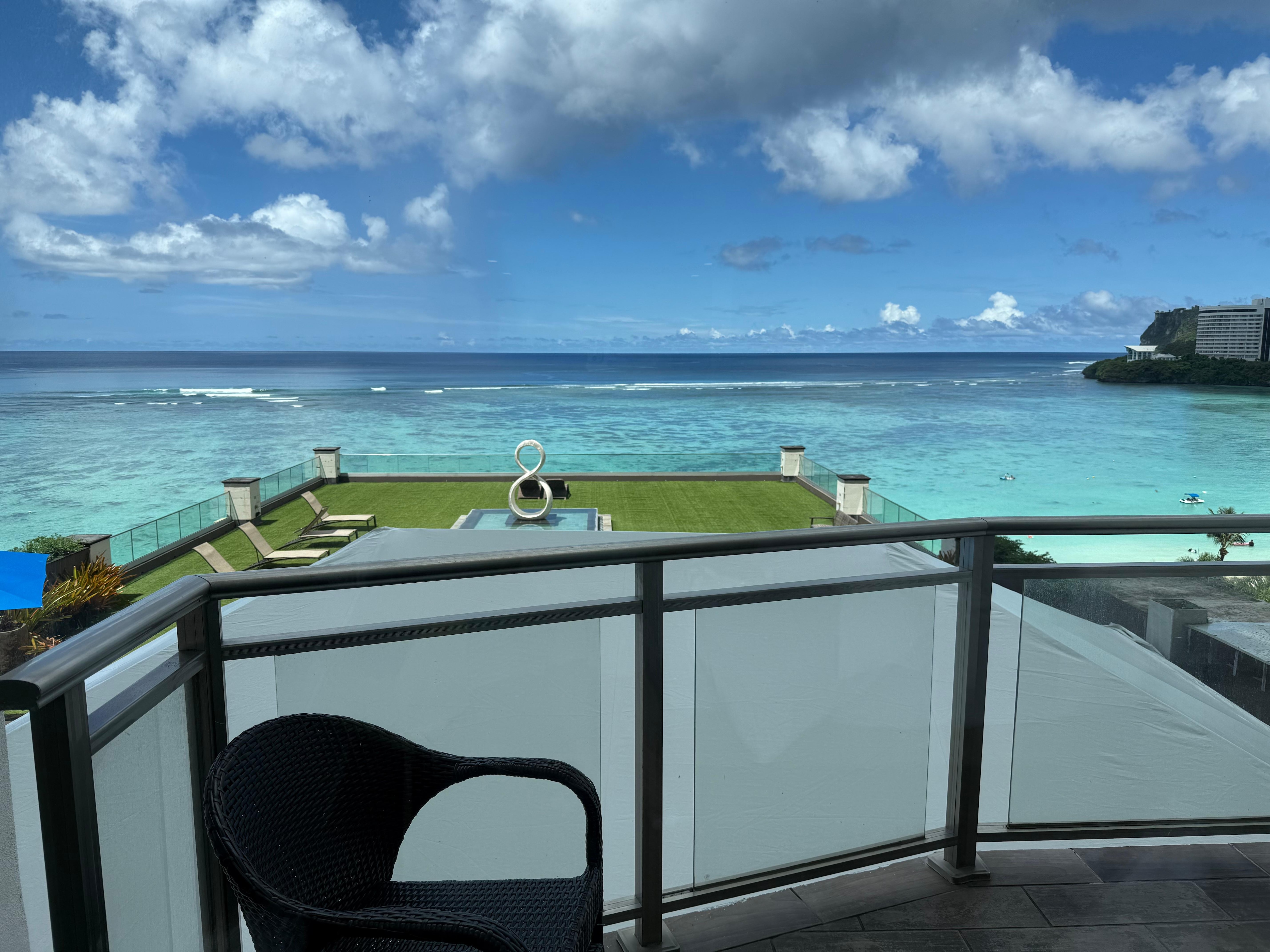 6F部屋からのオーシャンビュー