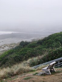 Convenient trails down to the beach.