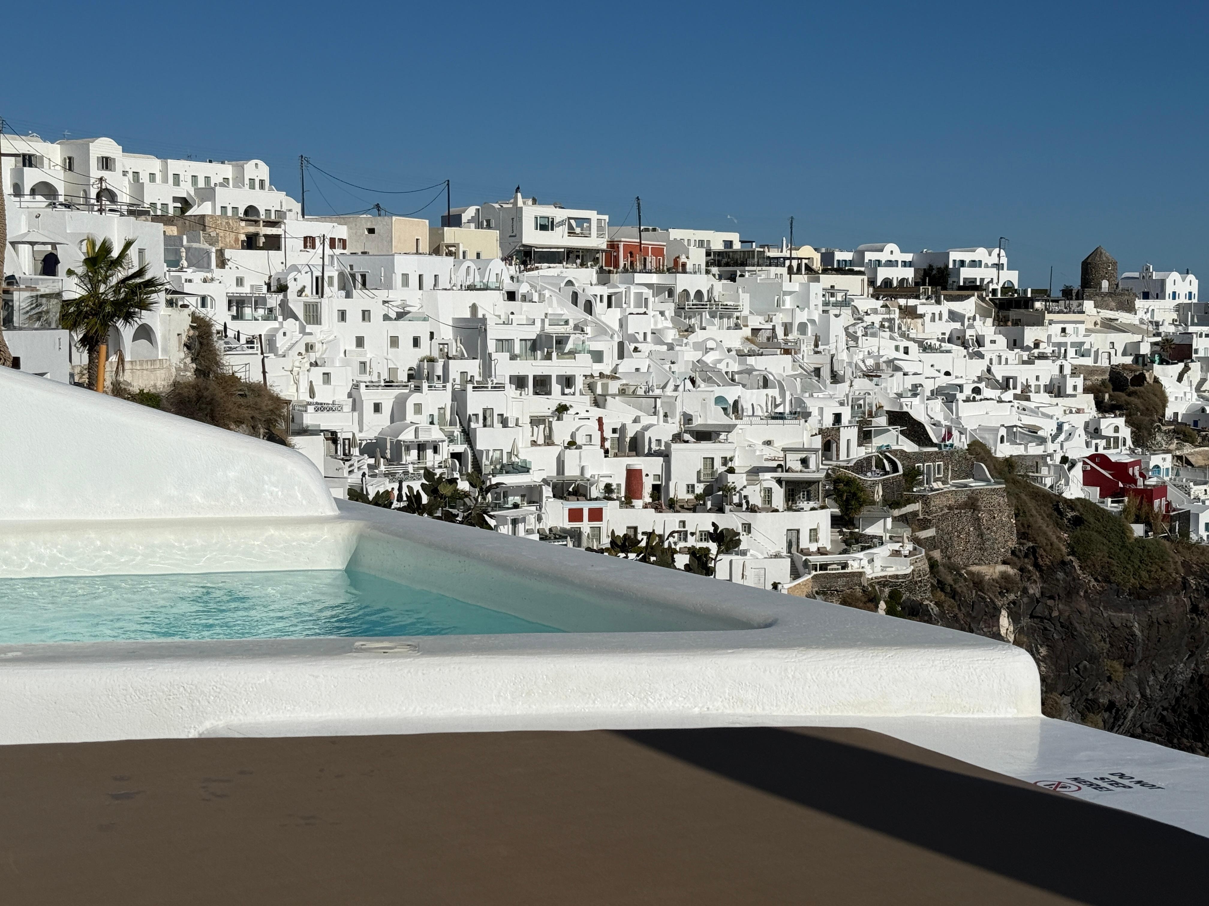 View from our private patio