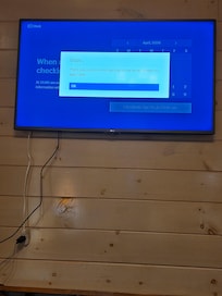 This is what was showing up on the TVs in several of the rooms.