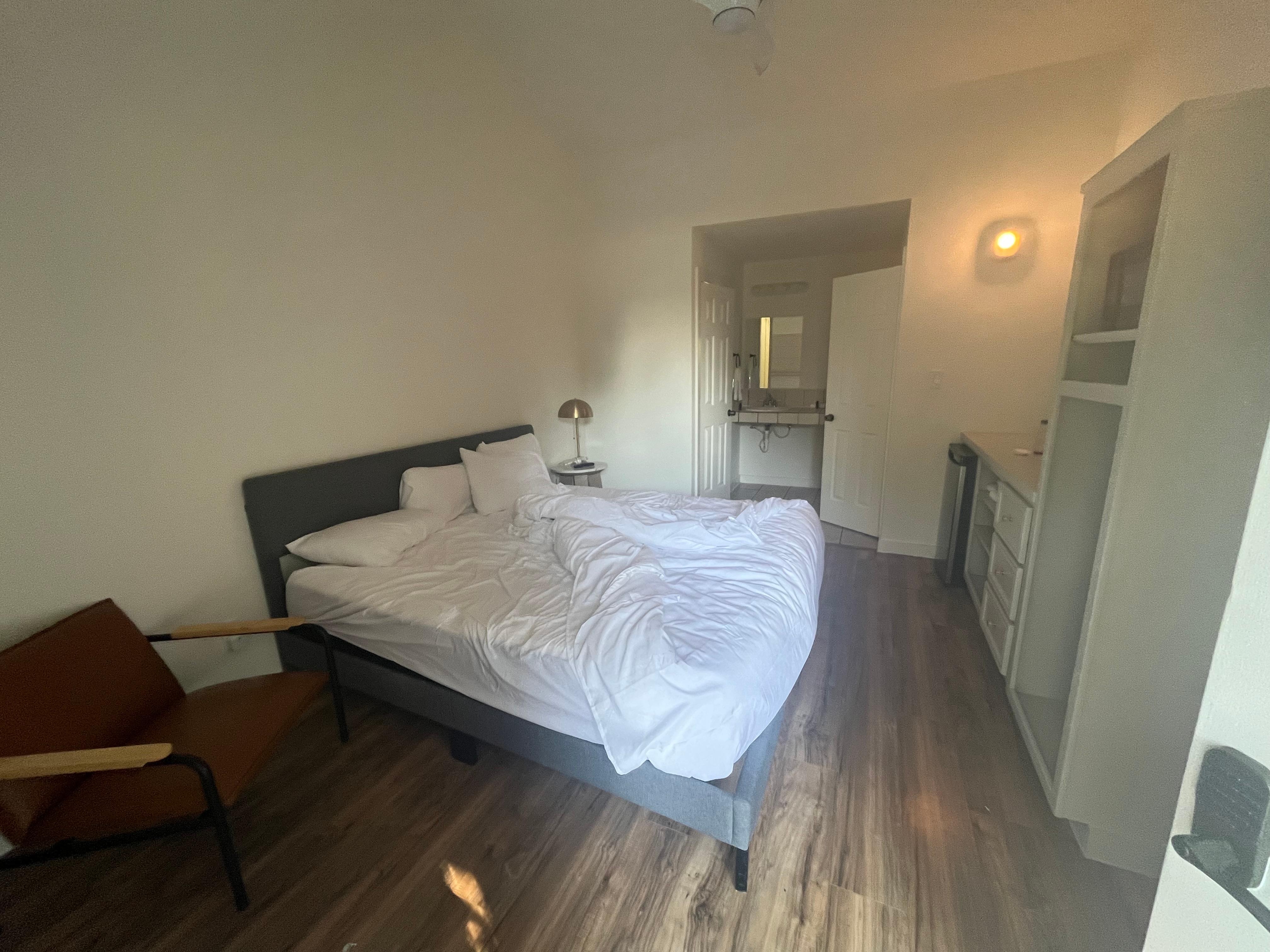 Room before departing