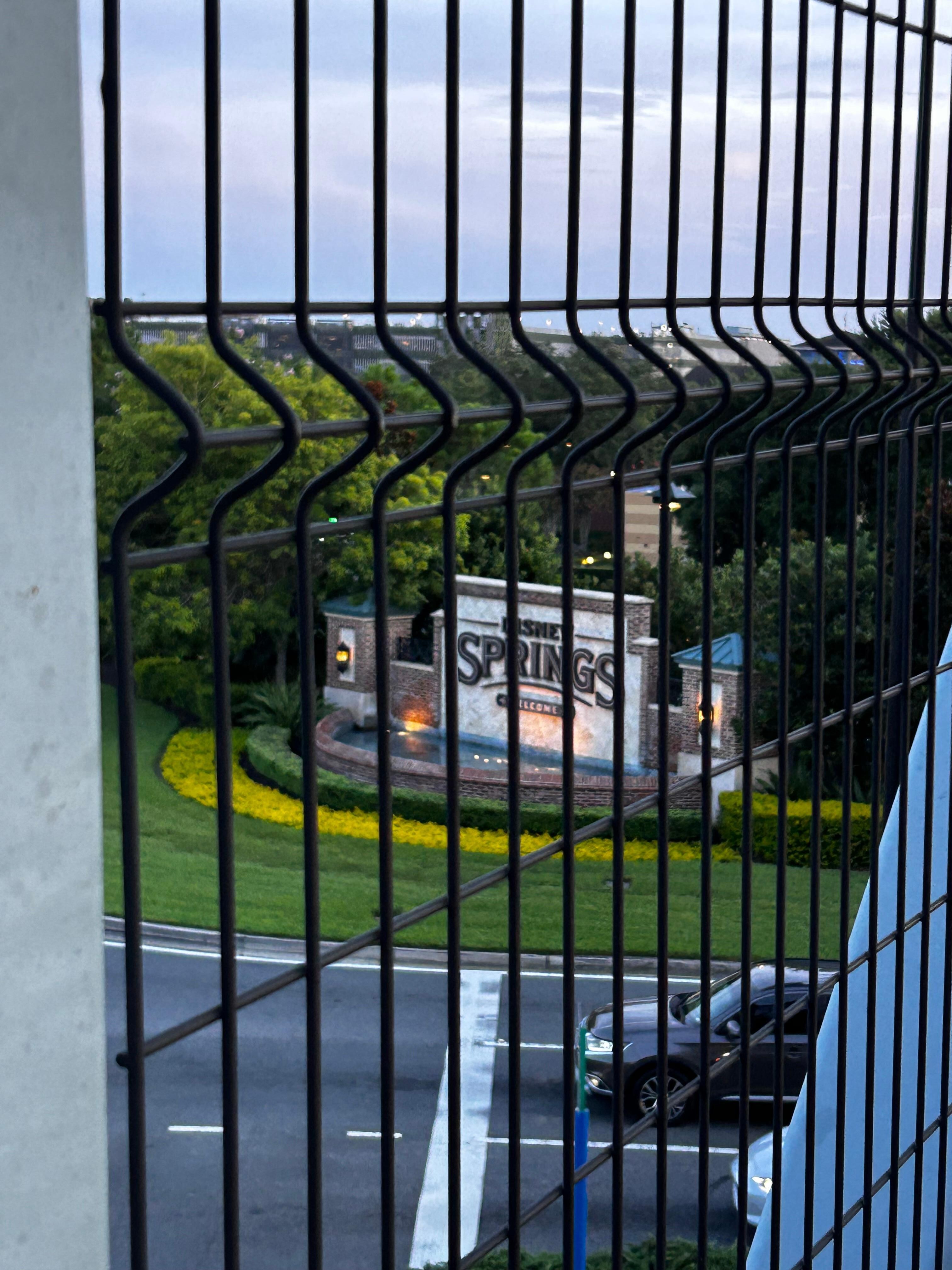 View from bridge to Disney Springs