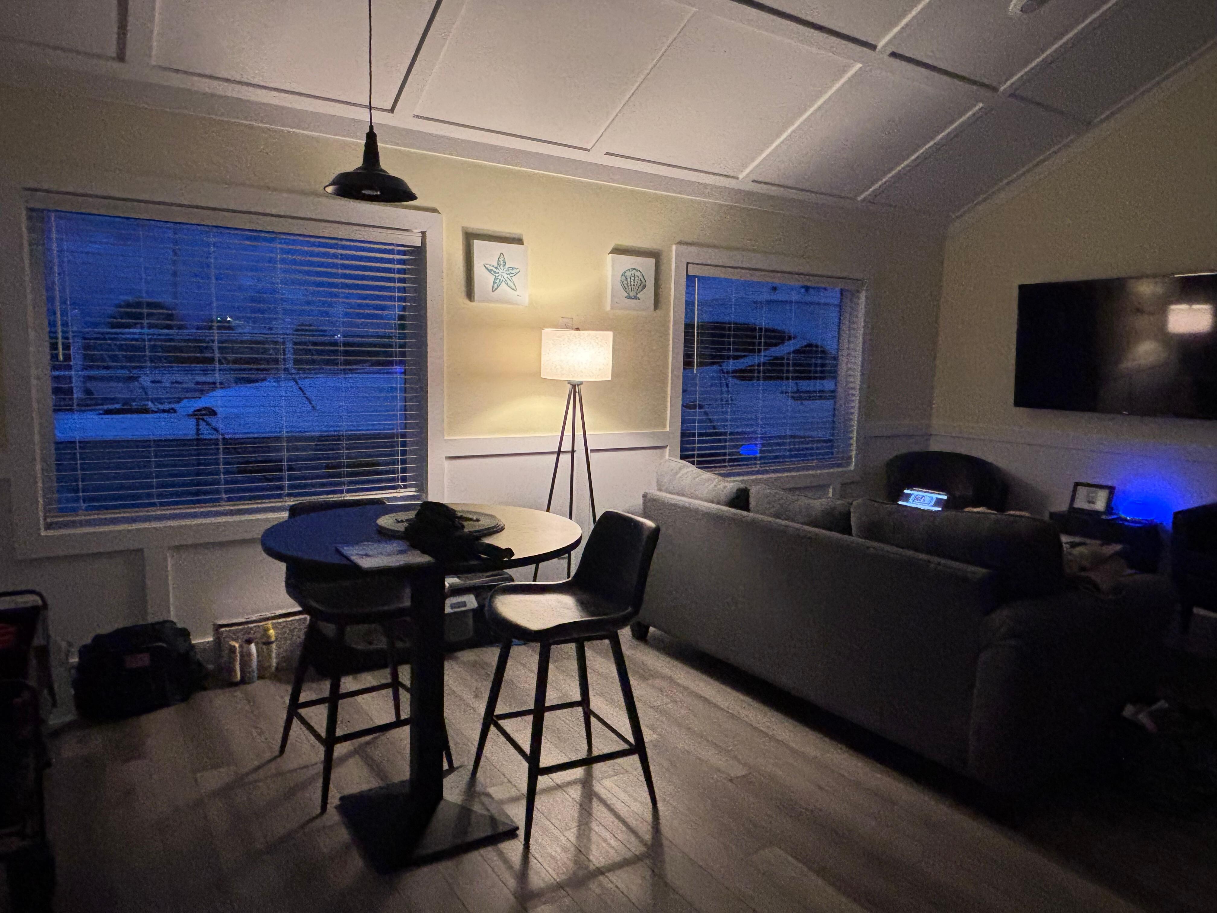 Spacious living area