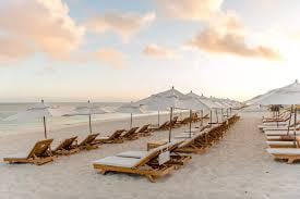 Lounges & Umbrellas-- steps from the room...🏖️