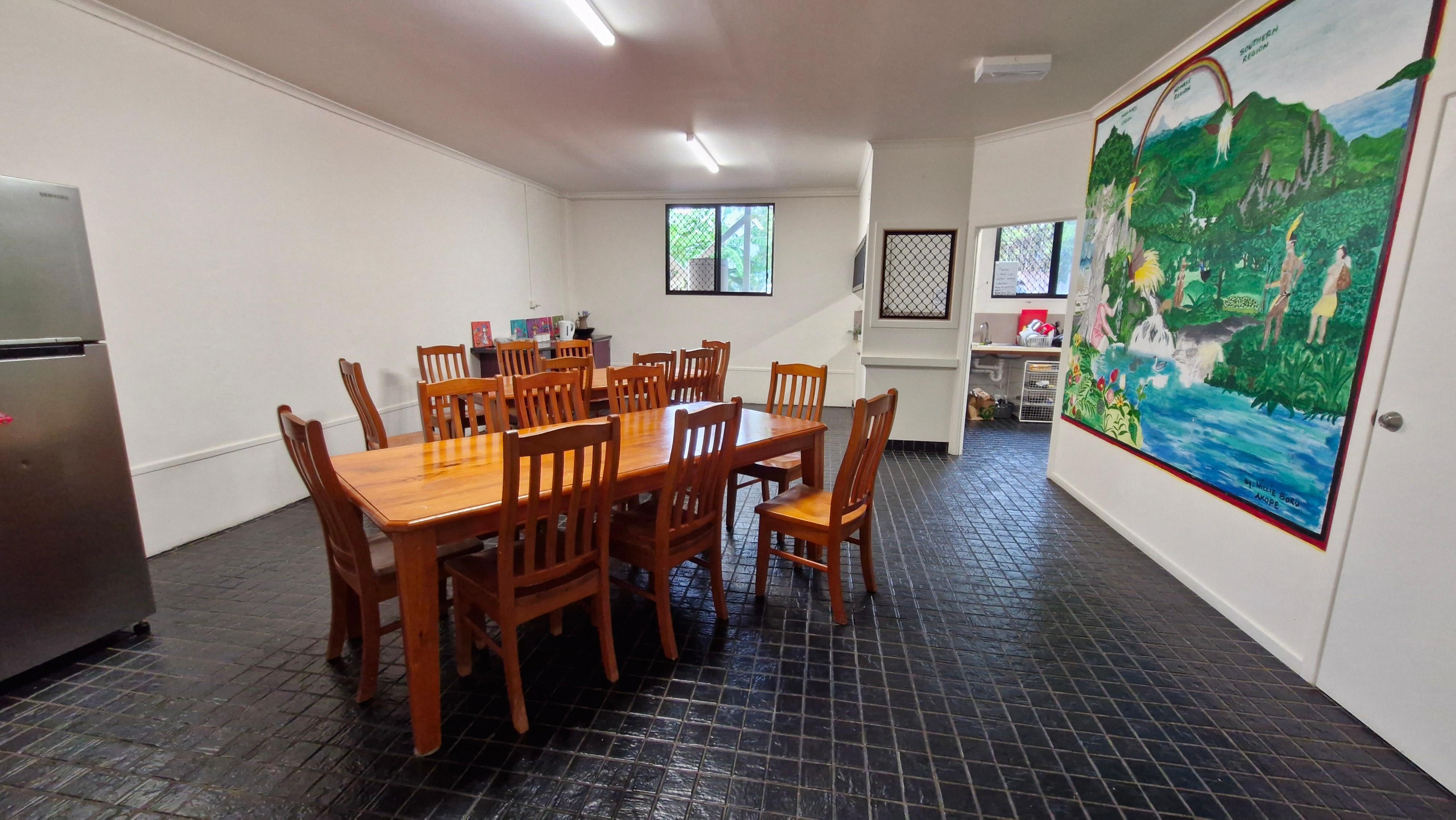 Dining area downstairs
