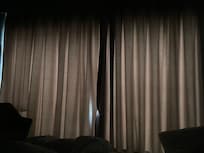 The curtains weren’t fully blackout