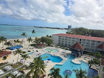 View from our room on the 8th floor