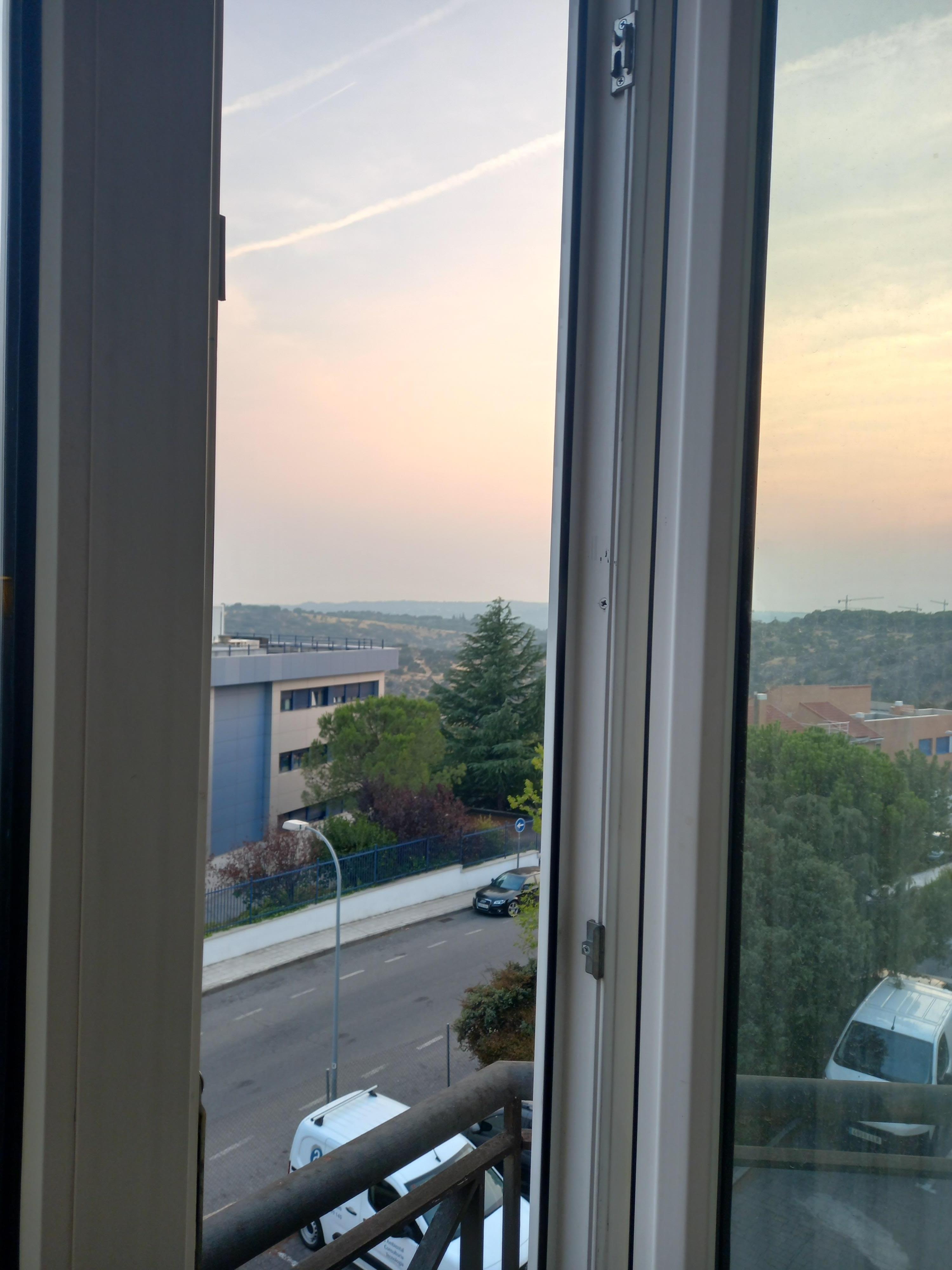 Vue superbe sur Madrid. 