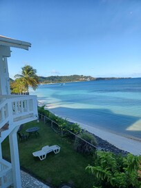 The view from our bit of balcony
