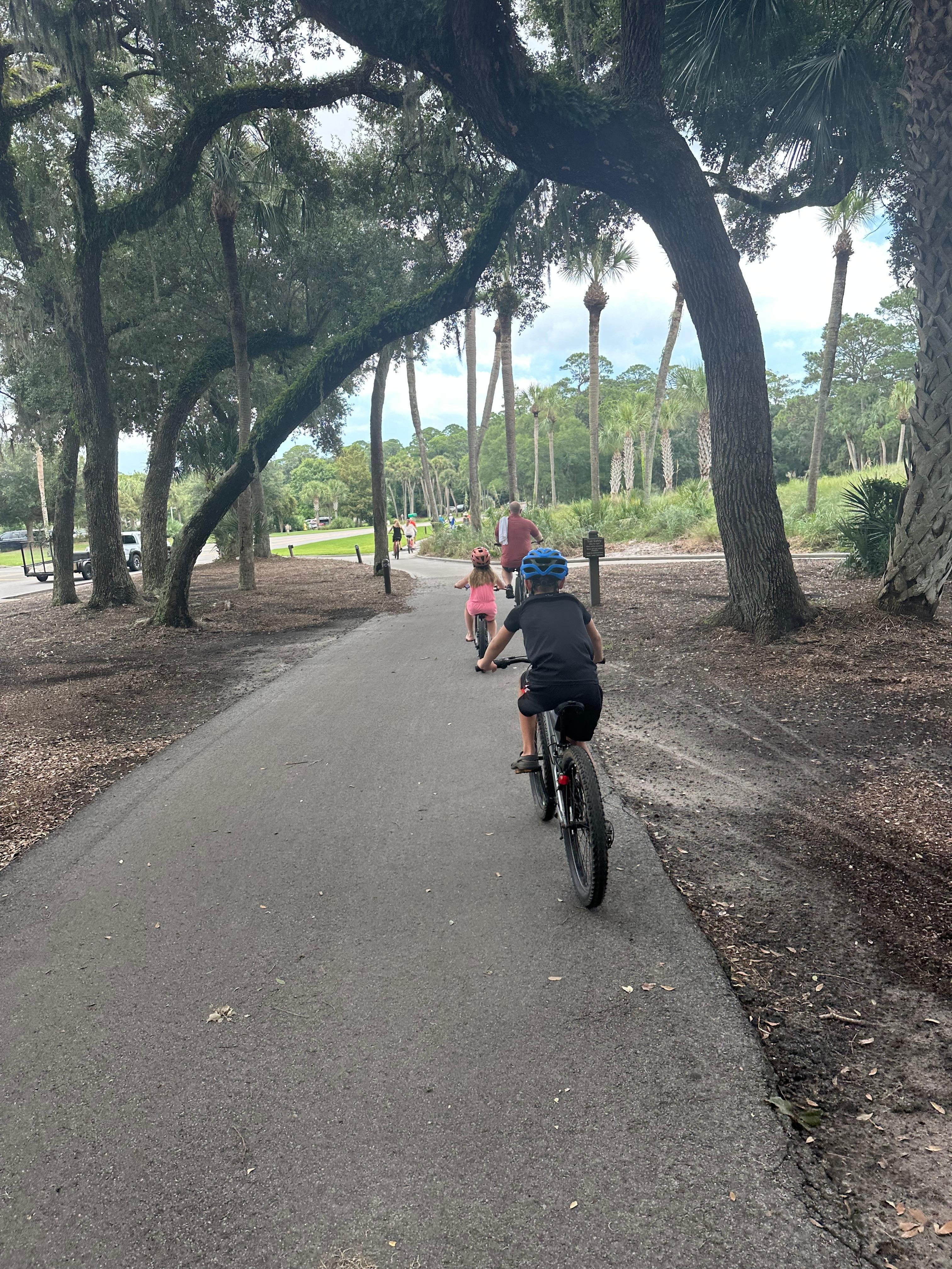 Riding through beautiful Seapines! 