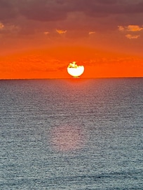 Taken from room at sunrise