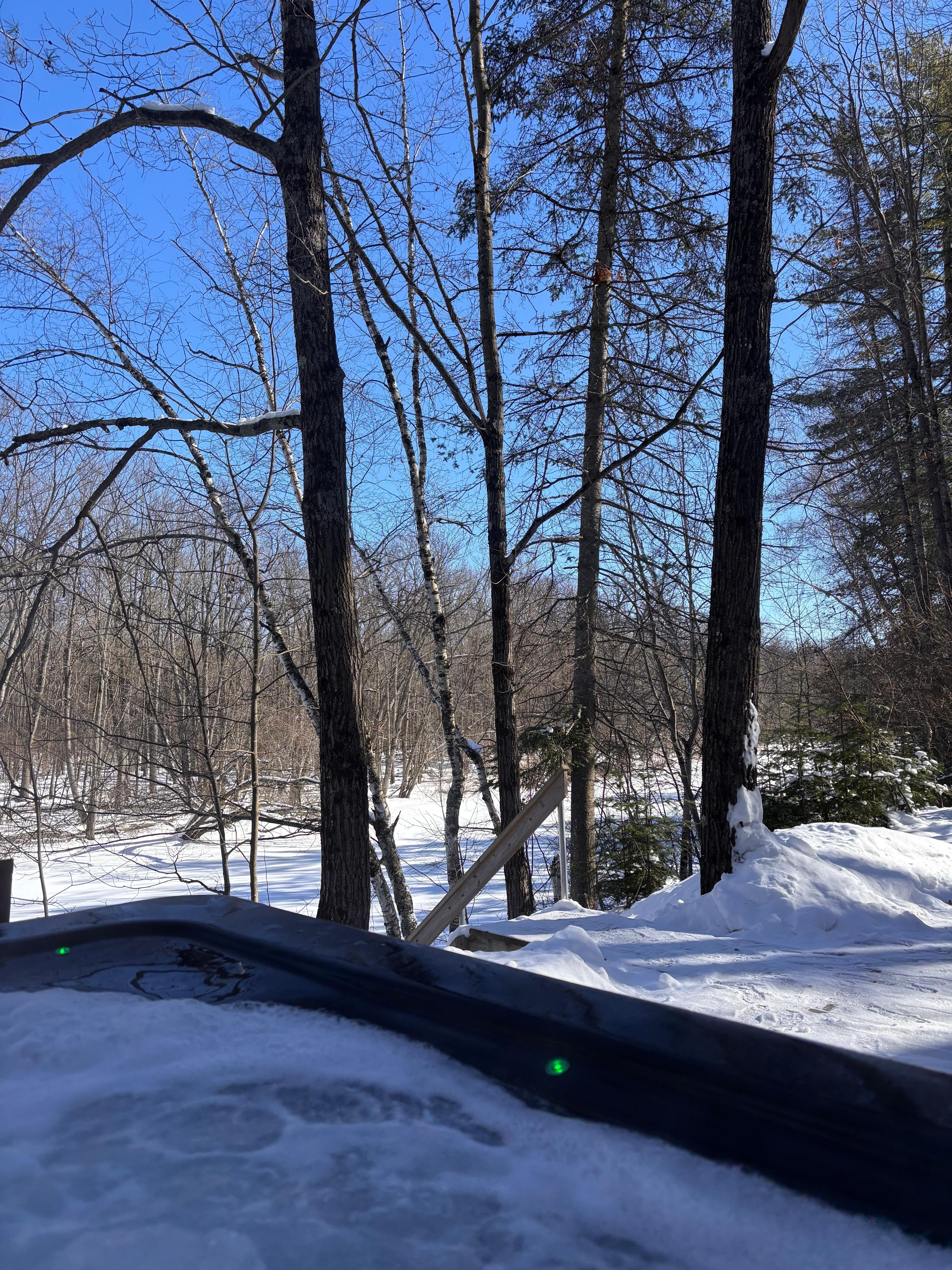 View from hot Tub