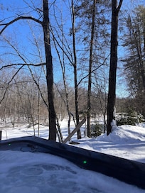 View from hot Tub