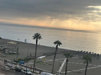 Sunset from room window