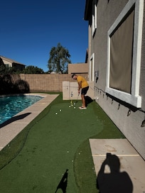 Loved the putting green.