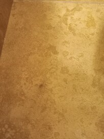 There was a large piece of hair by the toilet when we checked 8n.