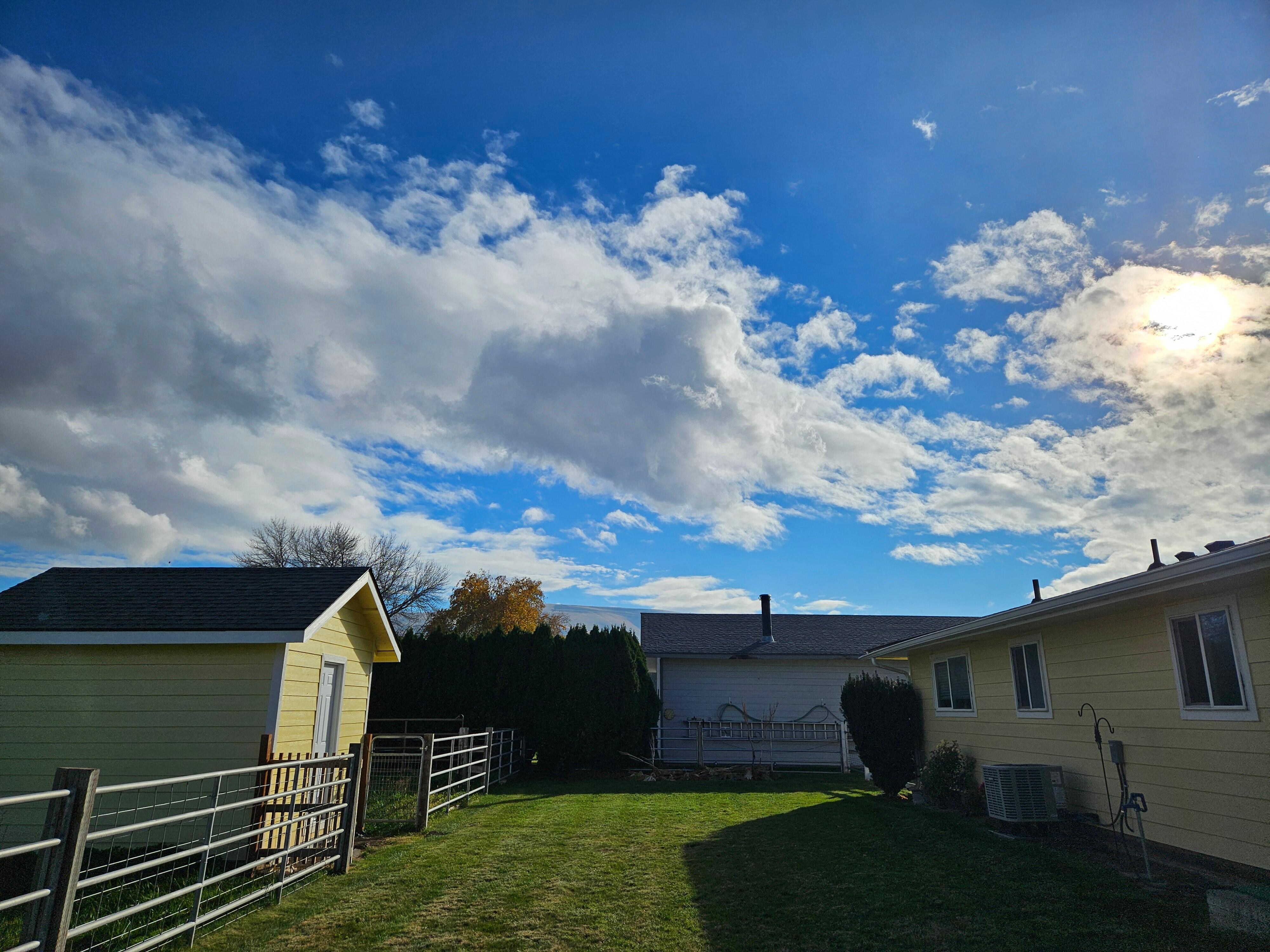 Beautiful blue 💙 skies. 