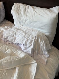 Stained sheets