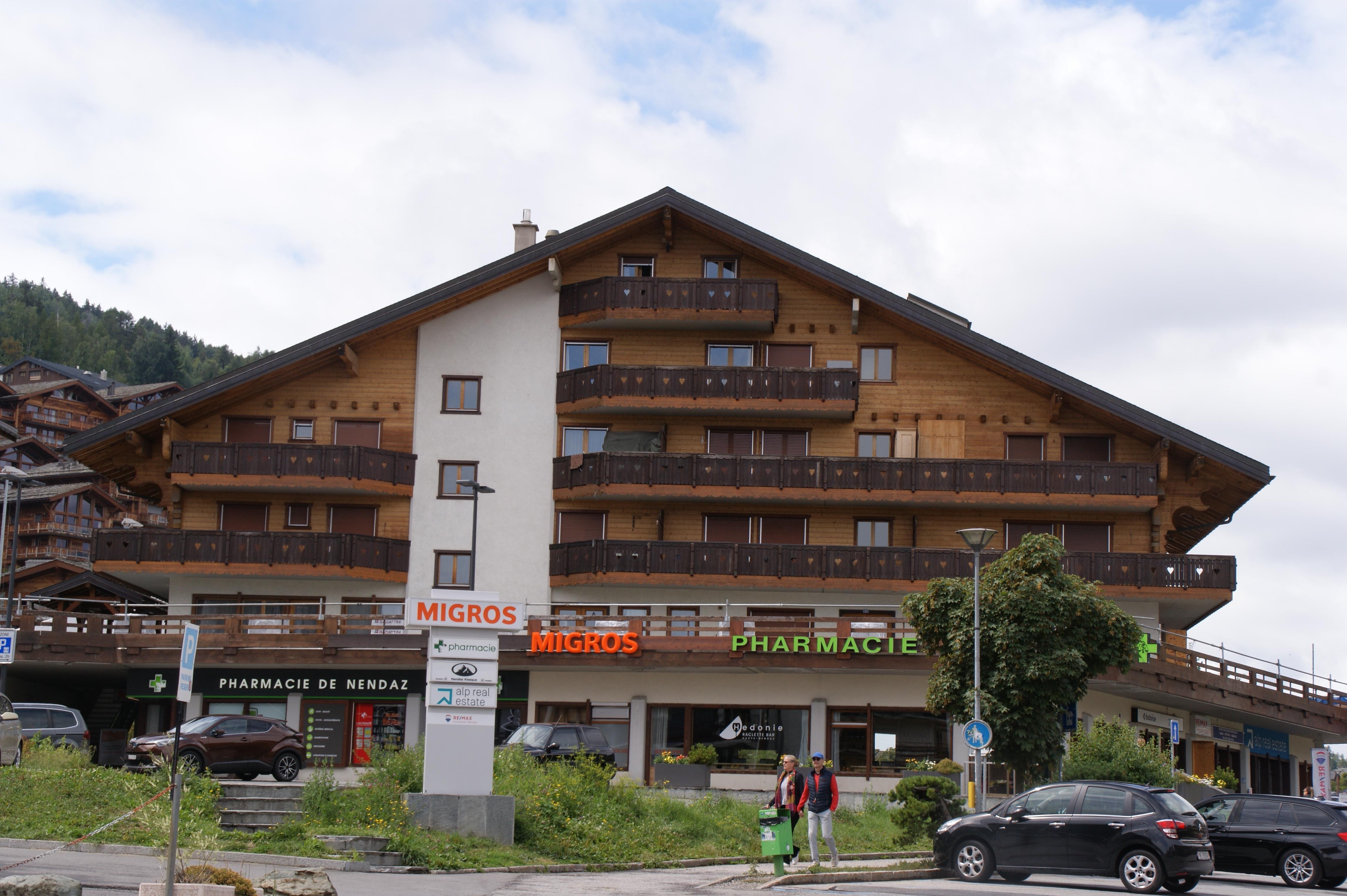 Voorkant van de penthouse