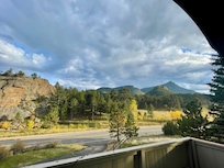 View from the balcony was stunning