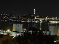 View from Amiral Palace Rooftop Restaurant