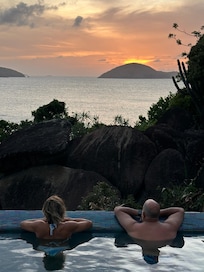 Enjoying the view.