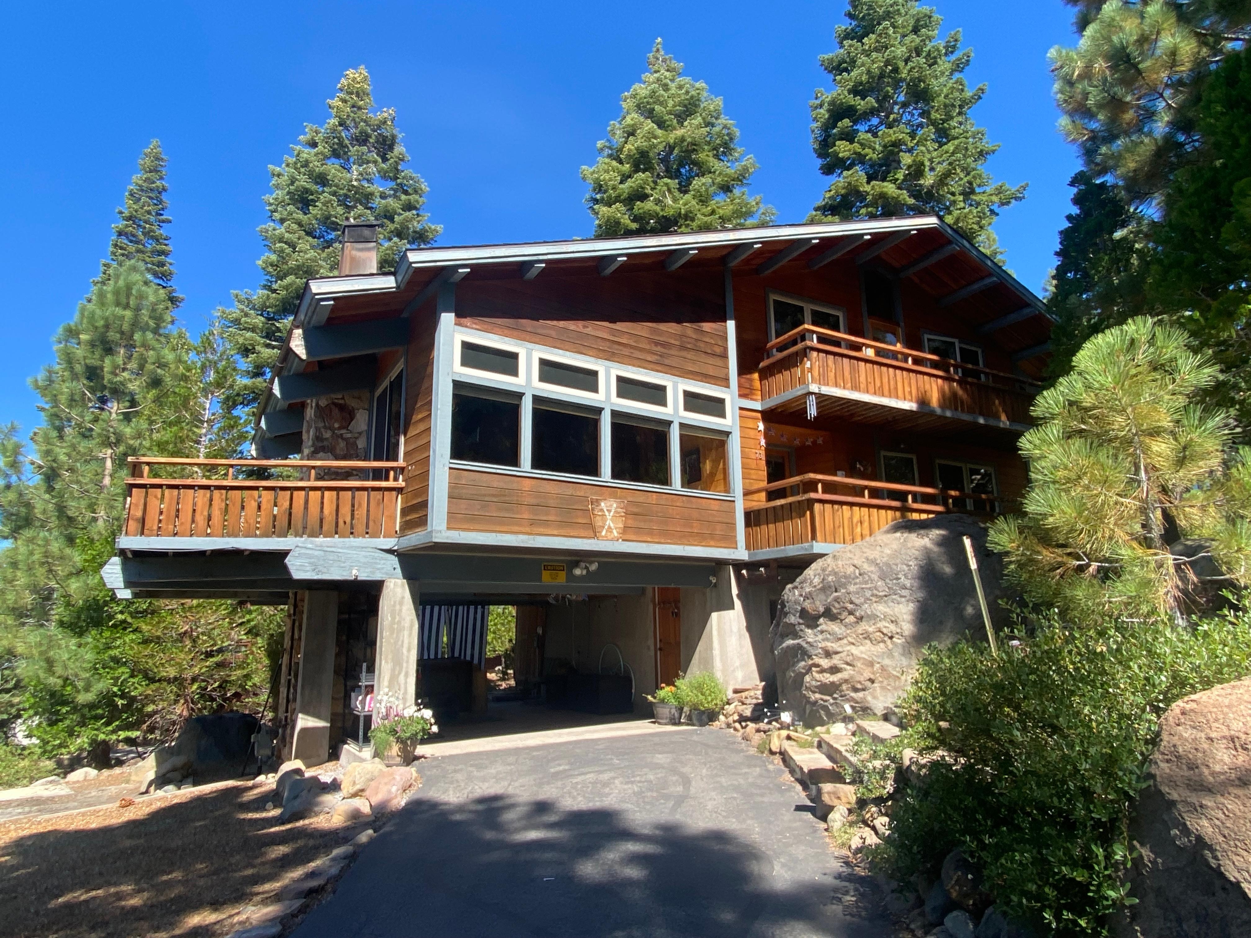 Nestled in the woods!