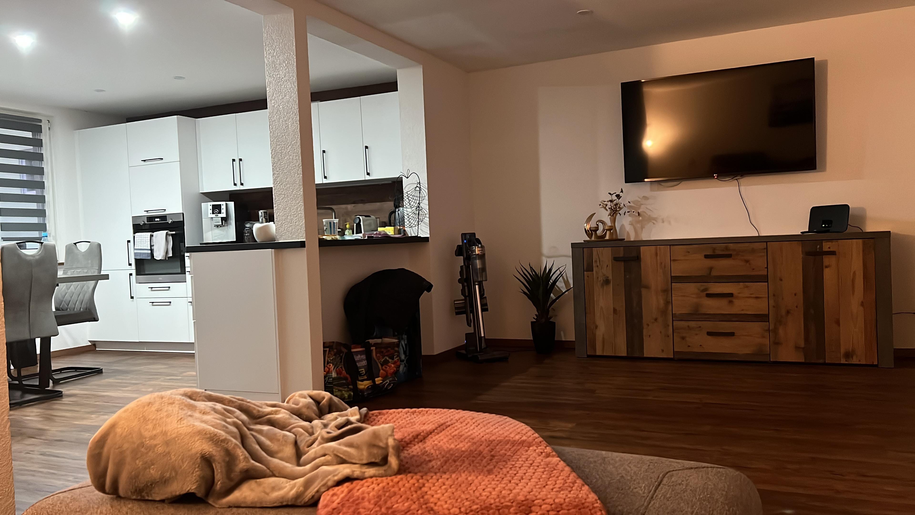 Blick von der Couchlandschaft