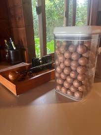 The home grown macadamia nuts were a great bonus!