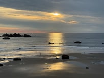 lol how smooth the ocean was. I have never seen it like that before.