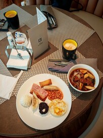 Asian and western options at breakfast