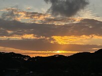 Sunset from the Cabana restaurant